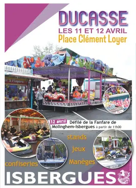 La ducasse du centre ce samedi 11 et dimanche 12 avril à Isbergues
