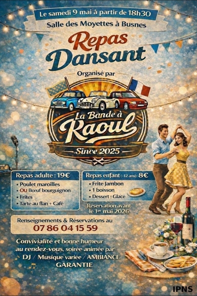 La bande à Raoul fête le printemps ce samedi 9 mai