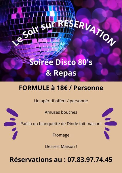 Une soirée disco années 80 est programmée à Linghem ce samedi 2 mai