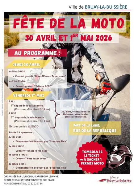 La fête de la moto revient à Bruay La buissière