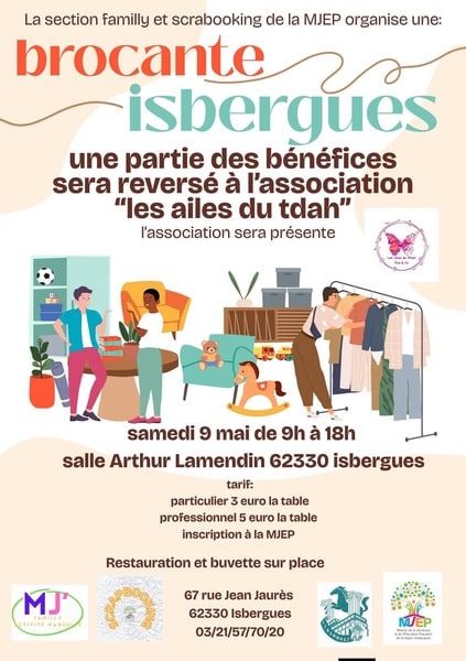 Une brocante en salle ce samedi 9 mai à isbergues