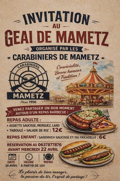 Le Geai de Mametz c'est ce dimanche 26 avril