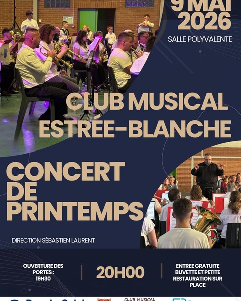 Concert de printemps pour le club musical d'Estrée Blanche
