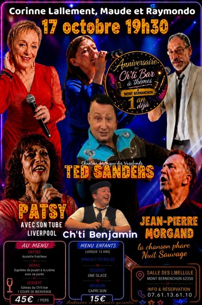 Les 1 an déjà pour le ch'ti bar à thèmes de Mont Bernenchon