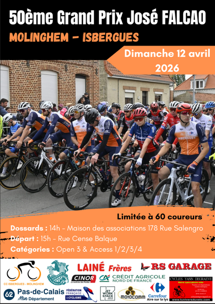 50éme édition du grand prix José Falcao à Isbergues