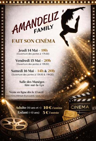 L'association Amandeliz Family de Saint Venant sera en gala de danse annuel durant le week-end de l'ascension