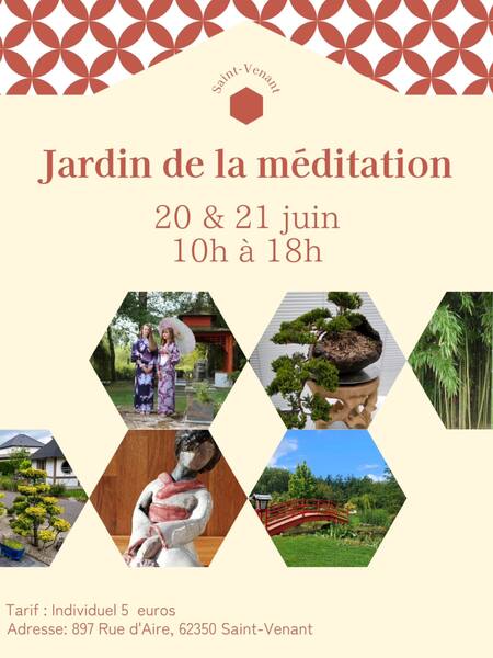 Evénement Japonnais au jardin de la méditation ces samedi 20 et dimanche 21 juin à Saint Venant