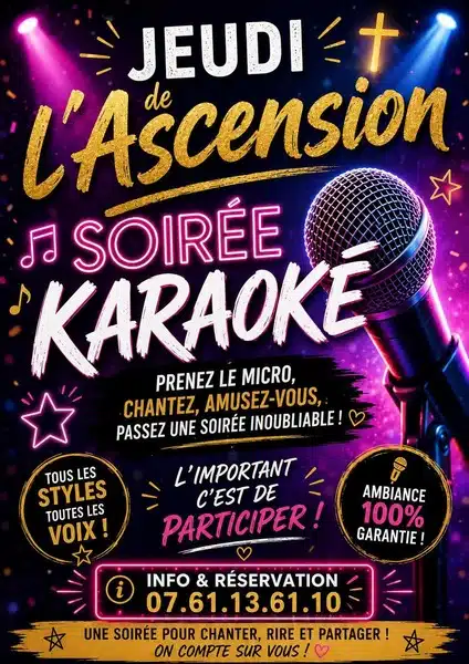 Soirée karaoké au ch'ti bar à thèmes de Mont Bernenchon ce jeudi 14 mai