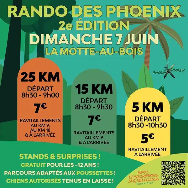 Deuxième édition pour la rando des Phoenix à Morbecque
