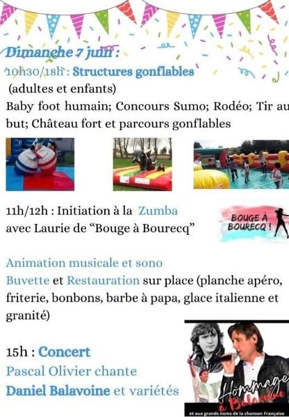 Village en fête ce dimanche 7 juin à Ham EN Artois