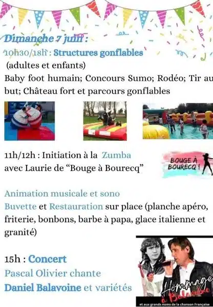 Village en fête ce dimanche 7 juin à Ham EN Artois
