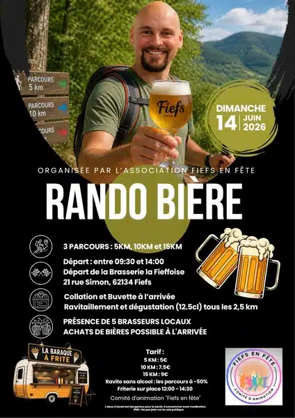 Une rando bière ce dimanche 14 juin à Fiefs