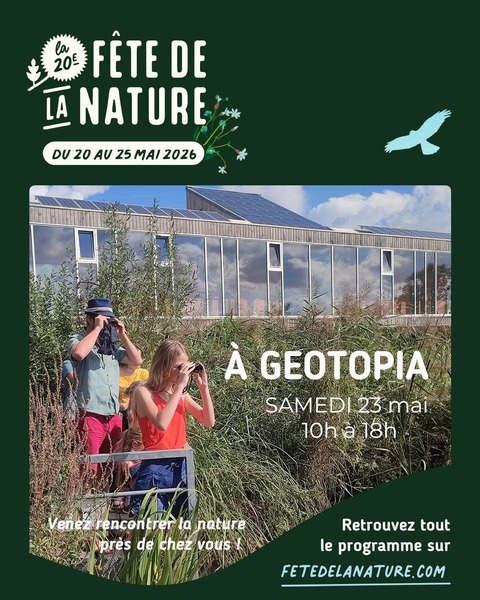Fête de la nature ce samedi 23 mai chez Géotopia de Mont Bernenchon