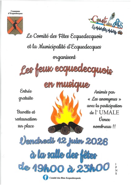 L'événement les feux Ecquedecquois revient ce vendredi 12 juin