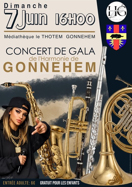 Un concert de gala avec l'harmonie de Gonnehem ce dimanche 7 juin