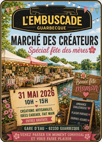 Marché artisanal spécial fête des mères