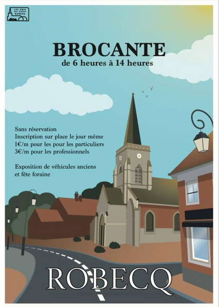 Une brocante ce dimanche 24 mai à Robecq