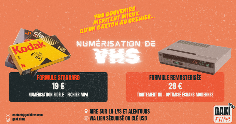 Faites revivre vos vieilles cassettes de vos placards ! Faites revivre vos vieilles cassettes de vos placards !