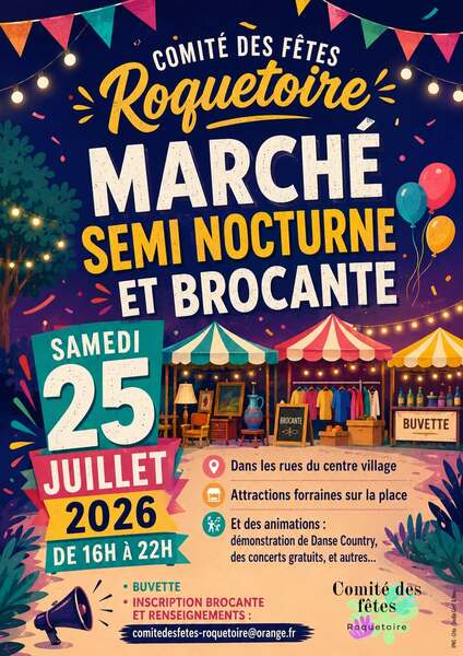 Un samedi de ducasse à Roquetoire ce samedi 25 juillet
