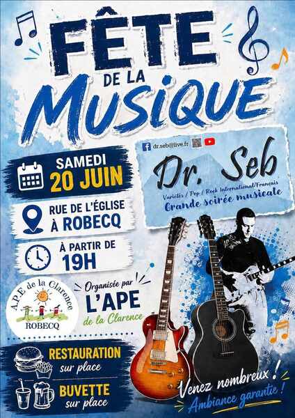 Fête de la musique ce samedi 20 juin à Robecq
