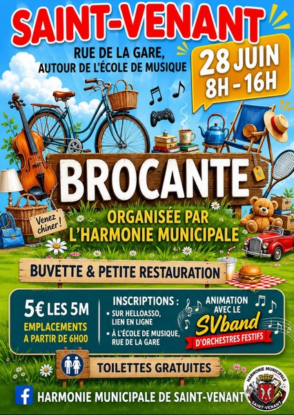 Brocante ce dimanche 28 juin à Saint Venant