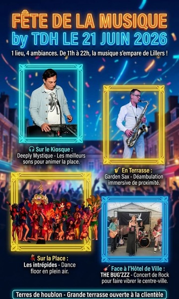 Fête de la musique ce dimanche 21 juin à Lillers