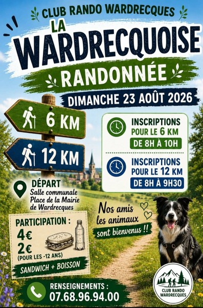 La wardrecquoise ce dimanche 23 aout au matin à Wardrecques