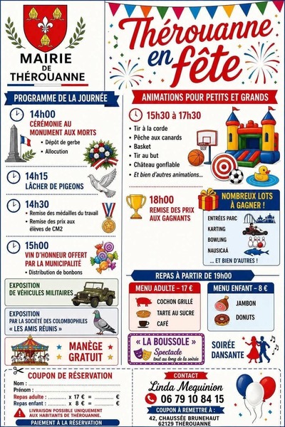 La fête nationale du 14 juillet à Thérouanne