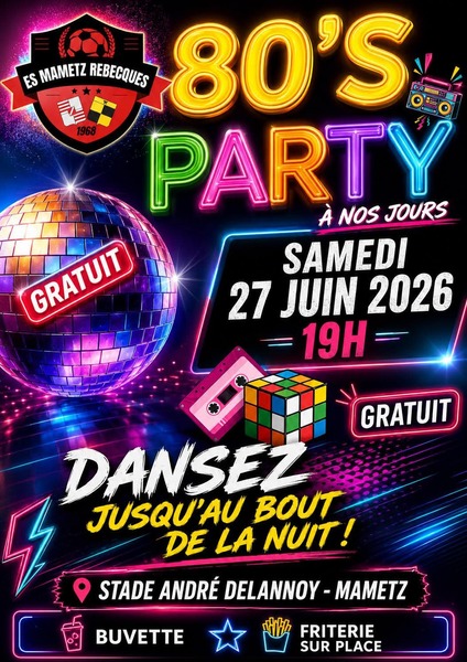Soirée dansante ce samedi 27 juin à Mametz