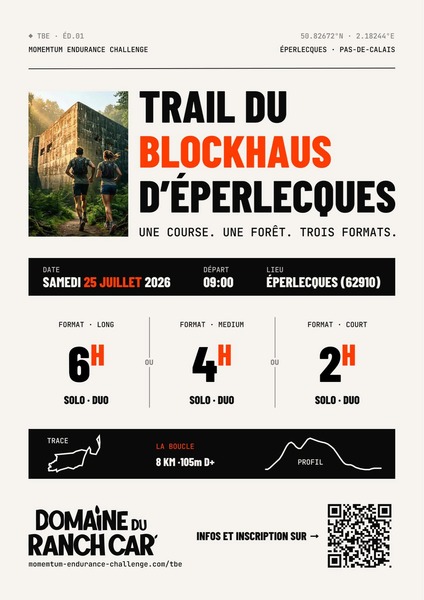 Trail du Blockhaus d'Eperlecques ce samedi 25 juillet