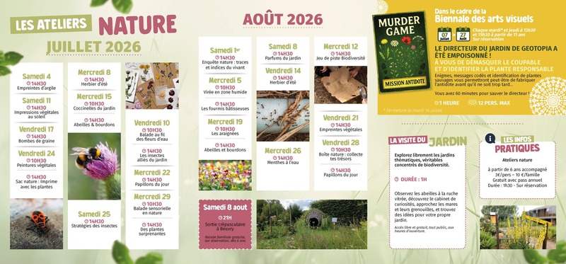 Géotopia de Mont Bernenchon dévoile son planning estival