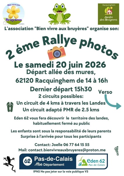 2éme rallye photo ce samedi 20 juin à Racquinghem