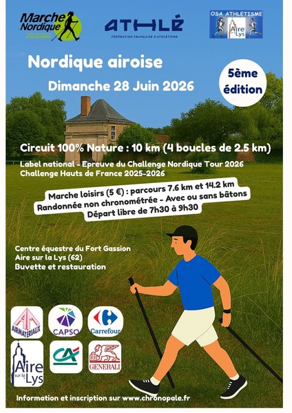 Des randonnées ce dimanche 28 juin à Aire sur la Lys