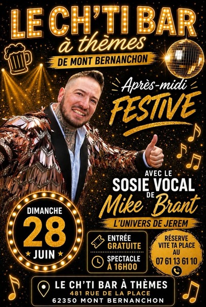 Un après midi festif au ch'ti bar à thèmes de Mont Bernenchon