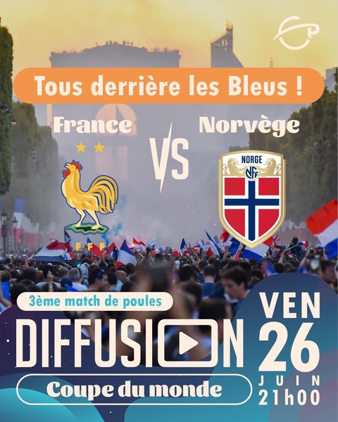 France Norvège pour le dernier match des poules du mondial des bleus