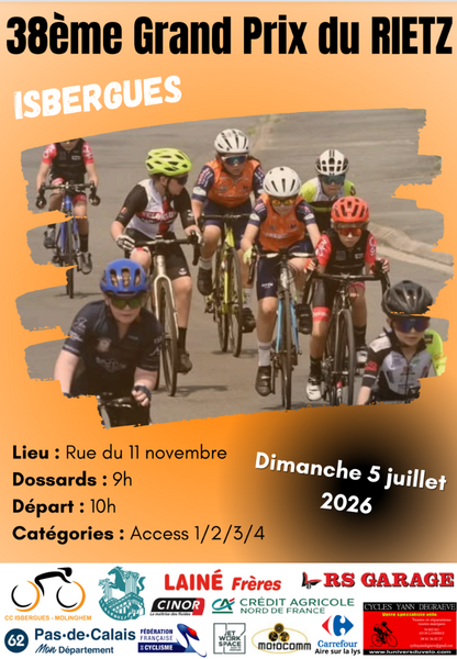 38éme grand prix du Rietz à Isbergues