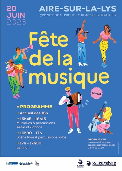 La fête de la musique du conservatoire de la CAPSO