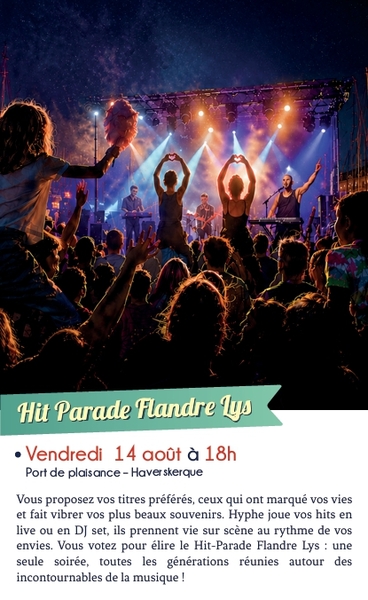 Concert au port de plaisance de la commune de Haverskerque ce 14 aout
