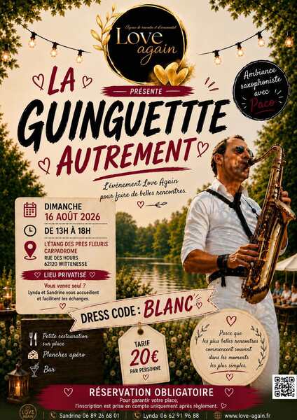 Une soirée guinguette ce dimanche 16 aout à Witternesse spéciale célibataire