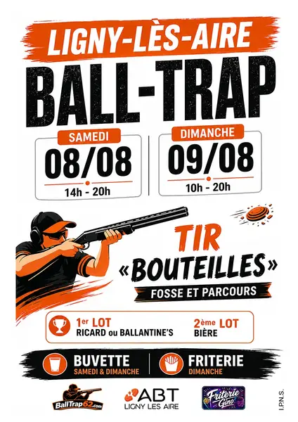 Un ball trap durant ces samedi 8 et dimanche 9 aout à Lingy les Aire