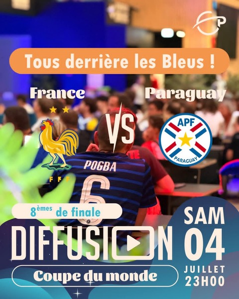 Tous derrière les bleus pour les 8émes de finale de la coupe du monde de football ce samedi 4 juillet