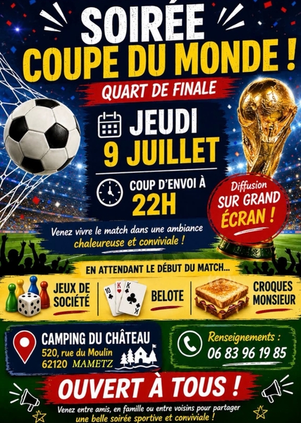 France vs Maroc ce jeudi 9 juillet pour les 1/4 de finale de la coupe du monde