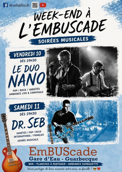 Week-end de musique à la guinguette de Guarbecque