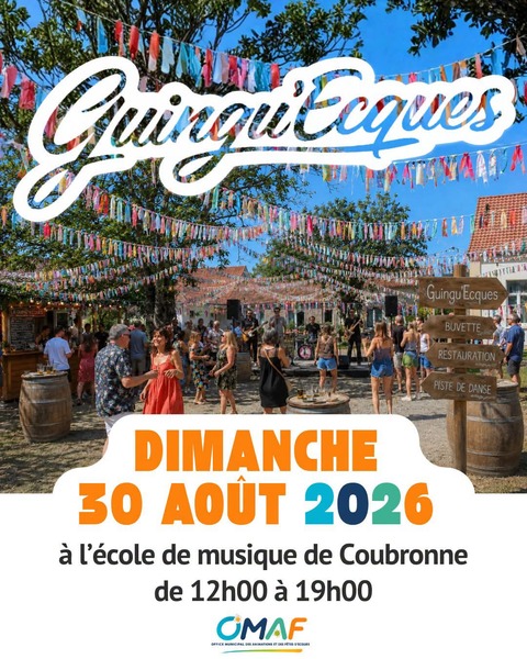 La guingu'ecques de la commune d'Ecques vous donne rendez vous ce dimanche 30 aout pour le premier rendez vous.