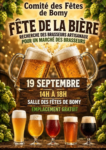 La fête de la bière ce samedi 19 septembre à Bomy