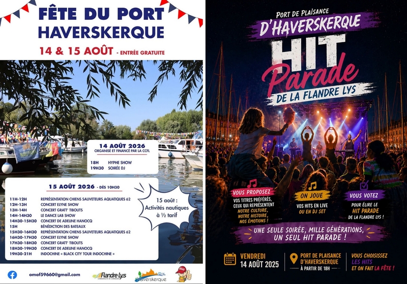 Deux journées d'animations au port de plaisance de la commune de Haverskerque