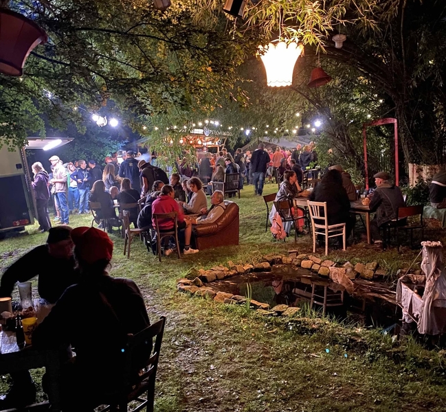 Jardin en scène avec l'association à travers champs de Saint Augustin