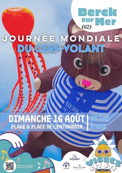 Journée mondial du cerf volant ce dimanche 16 aout