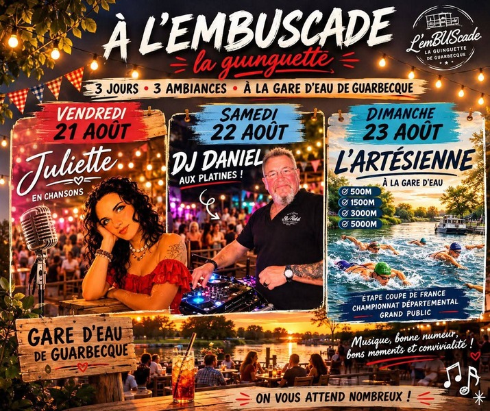 Trois journées de fête à la guinguette de Guarbecque