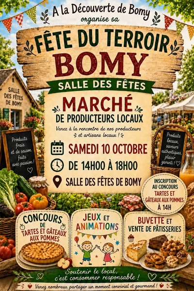 Fête du terroir à Bomy ce samedi 10 octobre